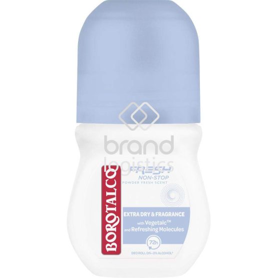 Borotalco Fresh Non-Stop Powder Fresh Deodorant Roll-On 50 ml