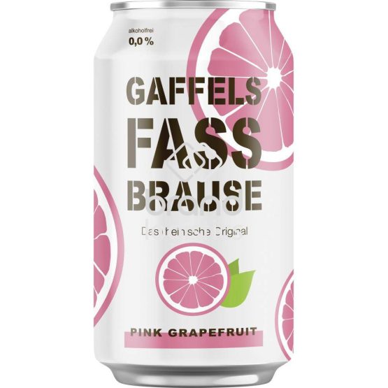 Gaffels Fassbrause Pink Grapefruit Dose 0,33 l EW