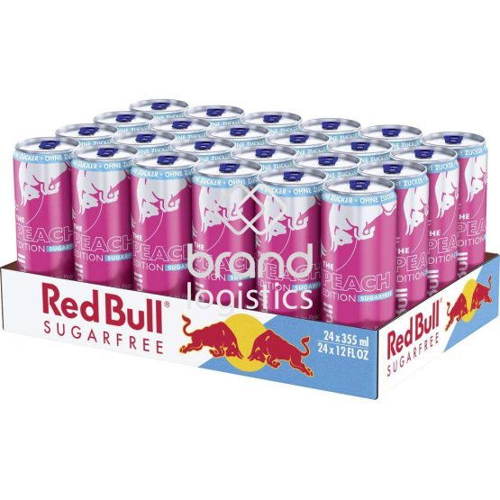 Red Bull Peach Edition White Peach Sugarfree Tray 24x355ml DPG