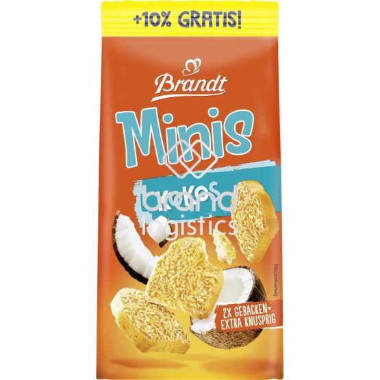Brandt Mini-Zwieback Kokos + 10% 132g