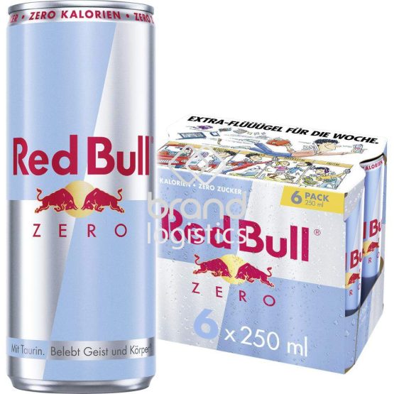 Red Bull Energy Drink Zero, 6 x 250ml EINWEG E-Commerce