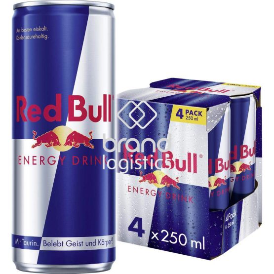Red Bull Energy Drink Classic, 4 x 250ml EINWEG E-Commerce