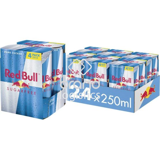 Red Bull Energy Drink Sugarfree, 6 x 4 x 250ml EINWEG E-Commerce