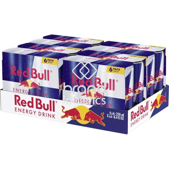 Red Bull Energy Drink Classic, 4 x 6 x 250ml EINWEG