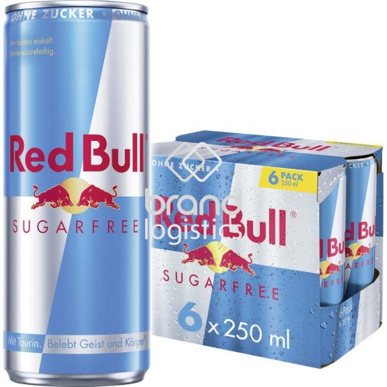 Red Bull Energy Drink Sugarfree, 6 x 250ml EINWEG E-Commerce