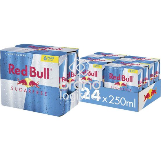Red Bull Energy Drink Sugarfree, 4 x 6 x 250ml EINWEG E-Commerce