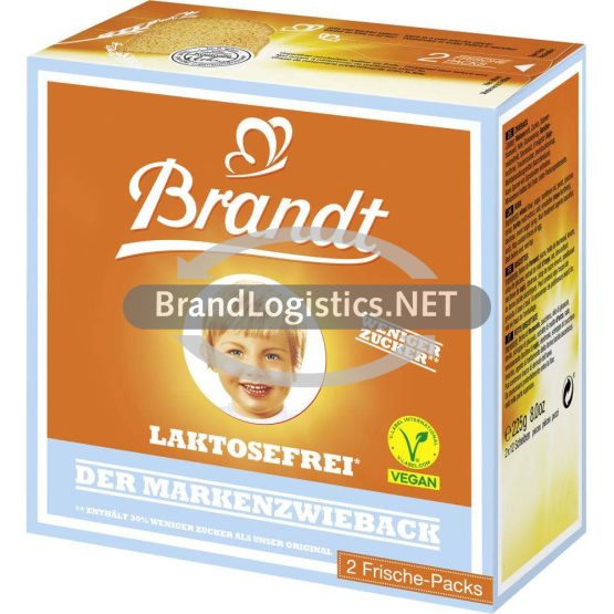 Brandt Der Markenzwieback laktosefrei 225 g