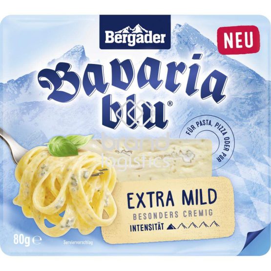 Bavaria blu extra mild Schale 80 g