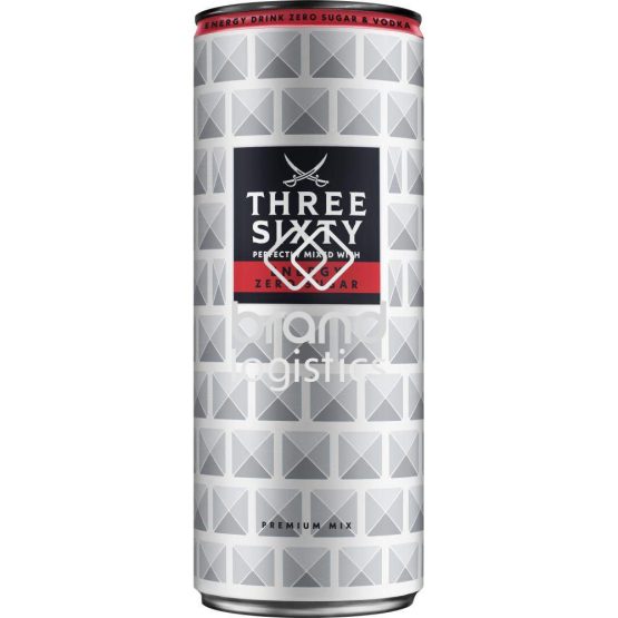 Three Sixty Vodka Energy Zero 10% Vol. 0,33 l DPG