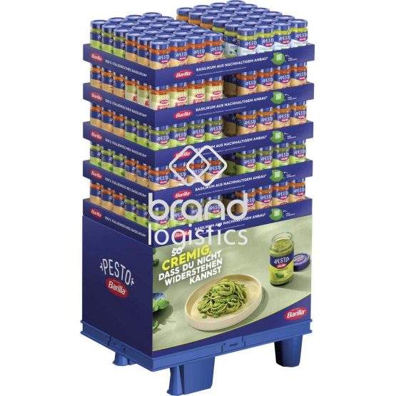 8076809105798-Barilla Pesto Display 10-fach 240 St. ¼ CH