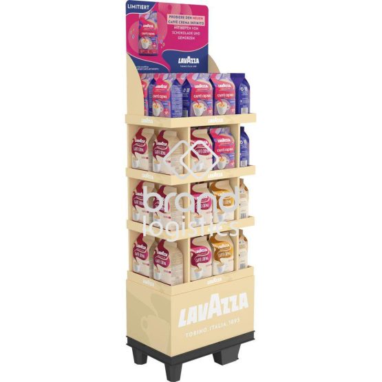 Lavazza Caffè Crema Bohnen 3-fach Display 60x1 kg