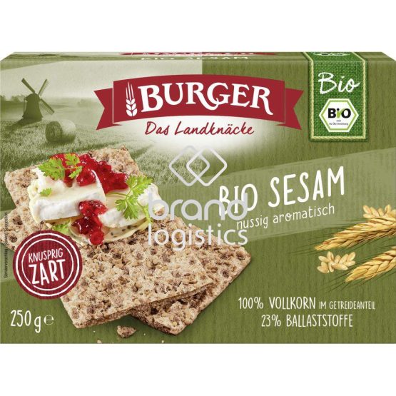 Burger Bio-Knäcke Sesam 250 g