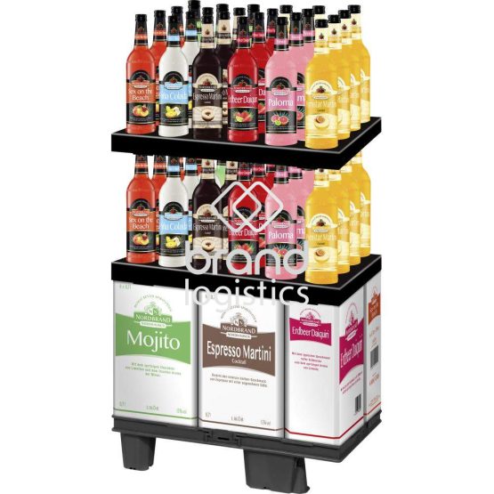 Nordbrand Cocktail Mix 7-fach Display 72x0,7 l
