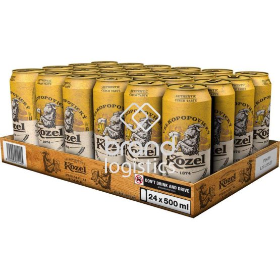 Kozel Premium Lager Dosentray 24x0,5 l