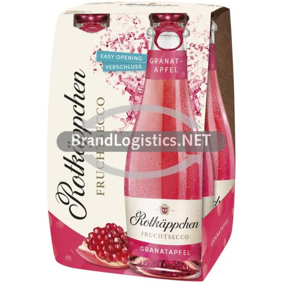 Rotkäppchen Fruchtsecco Granatapfel Mehrpack 4x0,2l