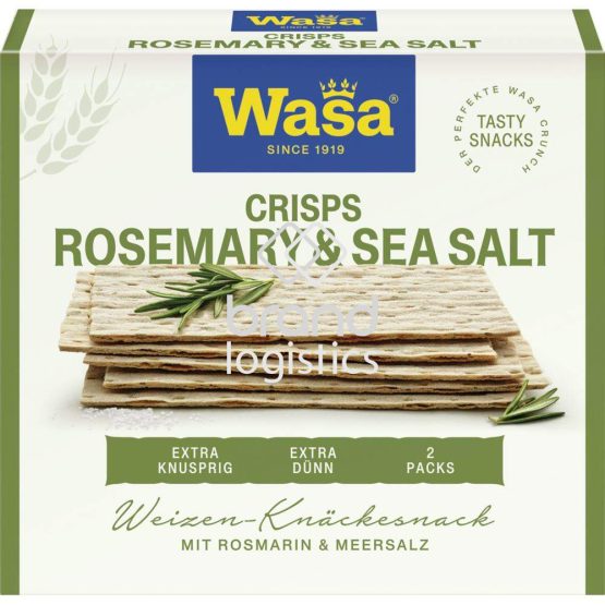 Wasa Tasty Snacks Crisps Rosemary & Sea Salt 190 g