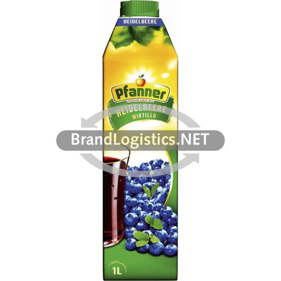 Pfanner Heidelbeere 1 l