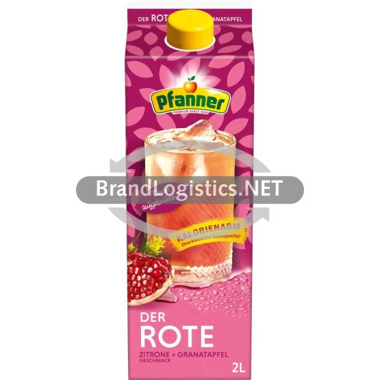 Pfanner Der Rote Zitrone Granatapfel 2 l