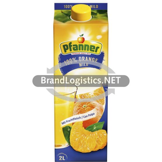 Pfanner Orange mild 2 l