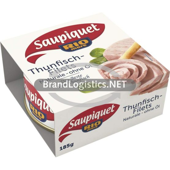 Saupiquet Rio Mare Thunfisch-Filets Naturale ohne Öl 185 g
