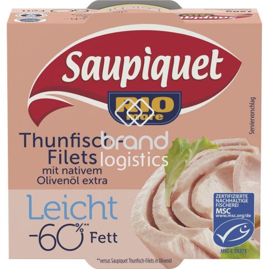 Saupiquet Rio Mare Thunfisch-Filets Leicht -60% Fett 120 g