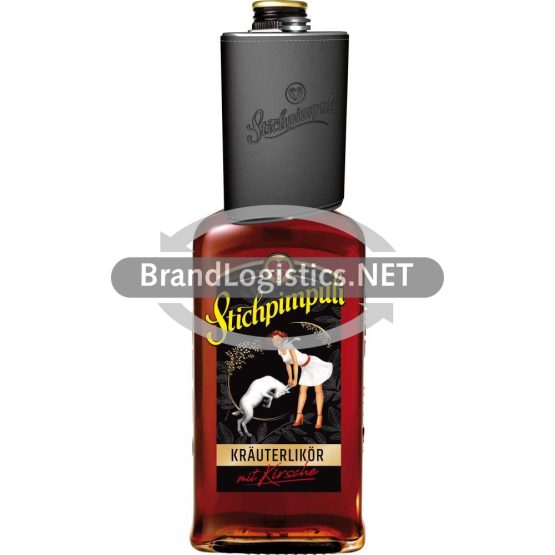 Stichpimpuli 35% 0,7 l + Flachmann