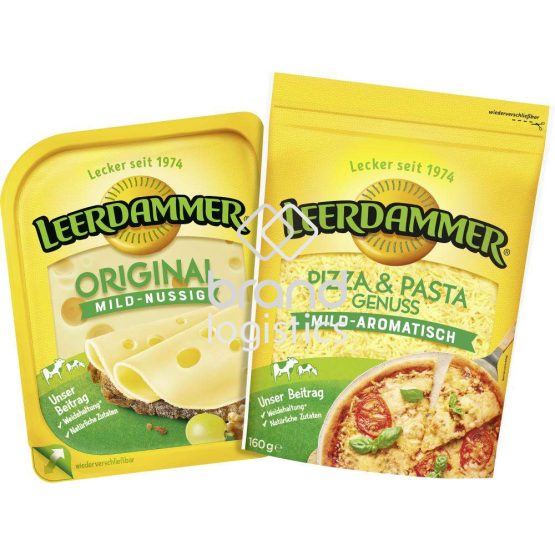 Leerdammer Pizza- & Pasta-Genuss 160 g und Leerdammer Original 140 g