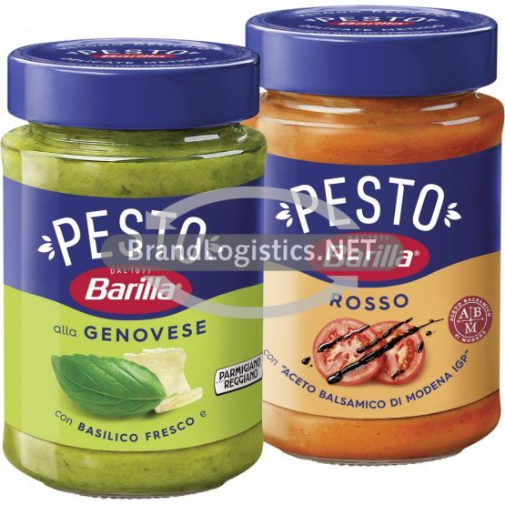 Barilla Pesto alla Genovese 190 g und Barilla Pesto Rosso 200 g