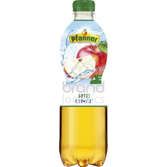 Pfanner Apfel gespritzt still 55% 0,5 l PET