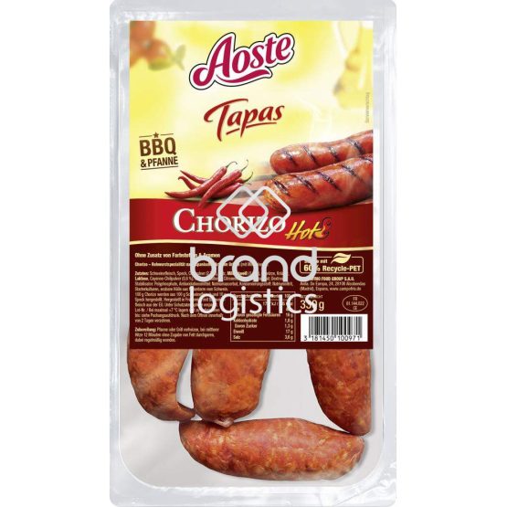 Aoste Chorizo Griller hot 330 g