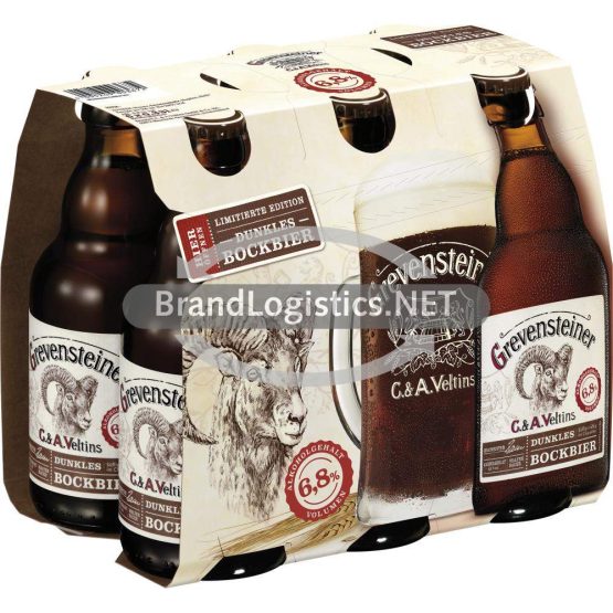 Grevensteiner dunkles Bockbier 6x0,33 l