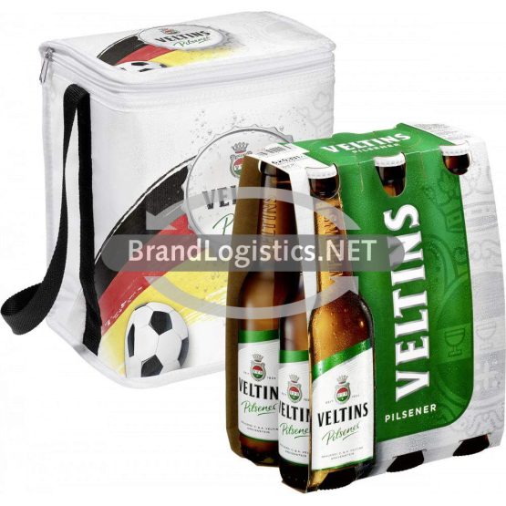 VELTINS Pilsener 6x0,33 l + WM Kühltasche