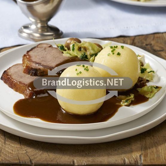 Rinderschmorbraten mit Seidenknödel