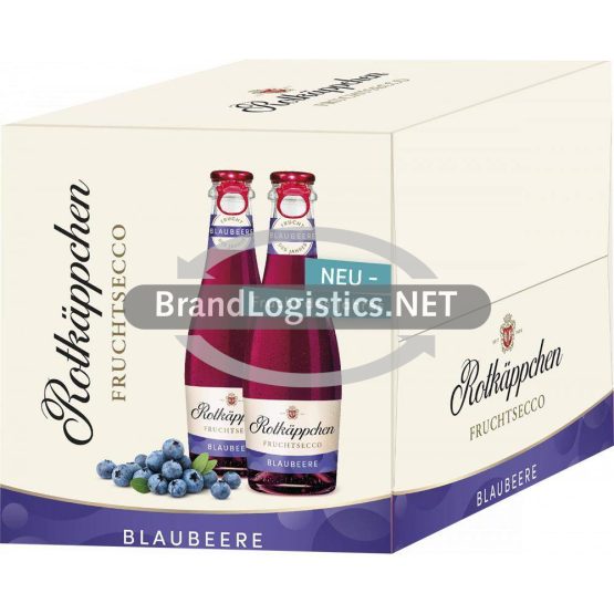 Rotkäppchen Fruchtsecco Blaubeere Kleinflasche Karton