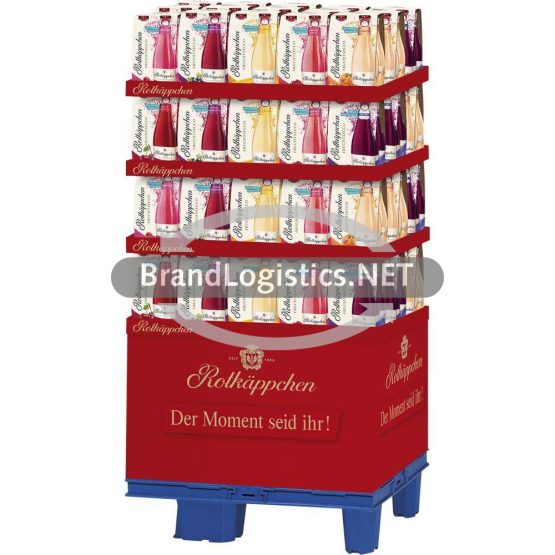 Rotkäppchen Fruchtsecco Kleinflasche 5-fach Mix Display Mehrpack 60x4x0,2 l