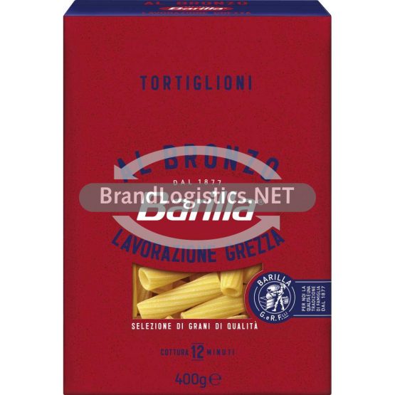 Barilla Al Bronzo Tortiglioni 400 g