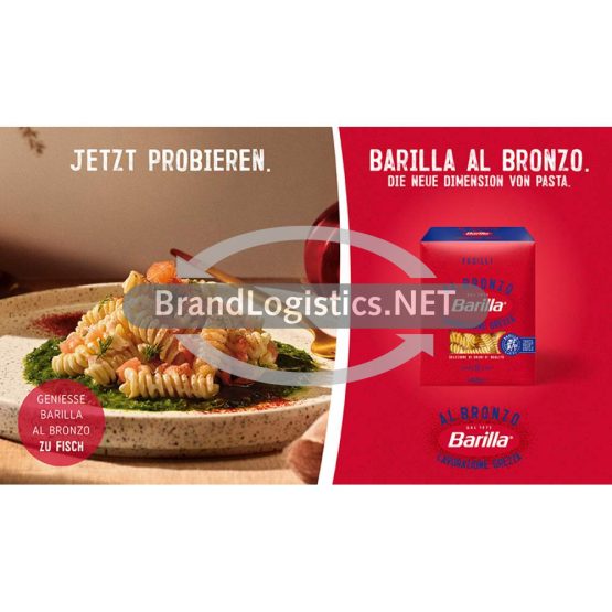 Barilla Waagengrafik Al bronzo Fusili Fisch 800x468