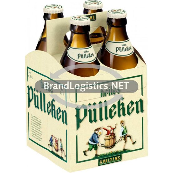 Helles Pülleken 4x 0,33 l