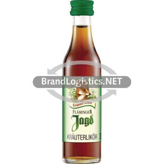 Fläminger Jagd Kräuter-Likör 30% vol. 0,04 l