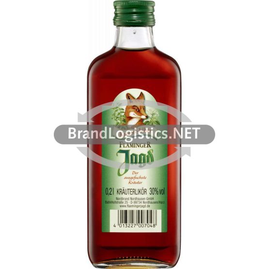 Fläminger Jagd Kräuter-Likör 30% vol. 0,2 l