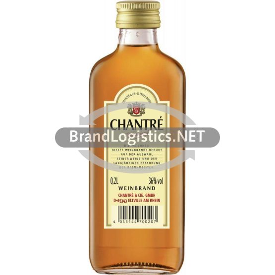 Chantré Weinbrand 36% vol. 0,2 l