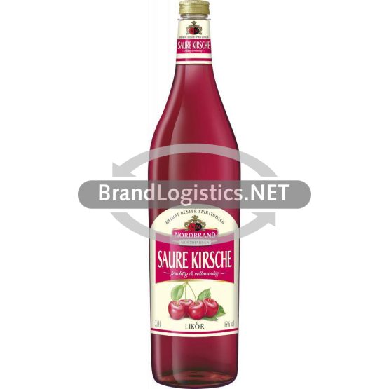 Nordbrand Saure Kirsche Likör 16 % vol. 3 l