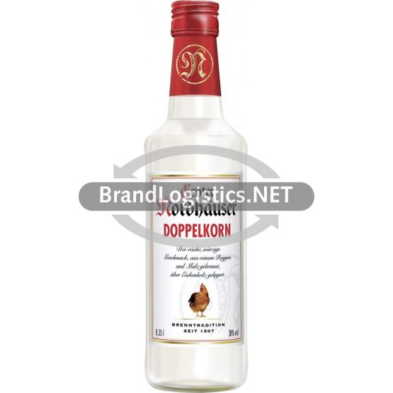 Echter Nordhäuser Doppelkorn 38% vol. 0,35 l