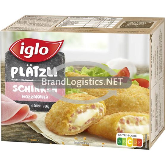 Iglo Plätzli Schinken Mozzarella 266 g