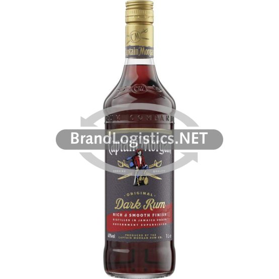 Captain Morgan Dark Rum 40 % Vol. 1 l