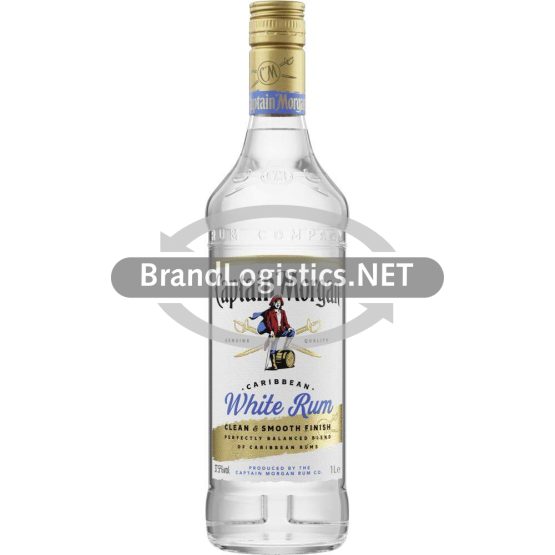 Captain Morgan White Rum 37,5 % Vol. 1 l