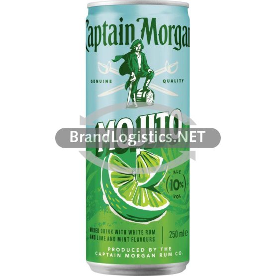 Captain Morgan Mojito 10 % Vol. 0,25 l