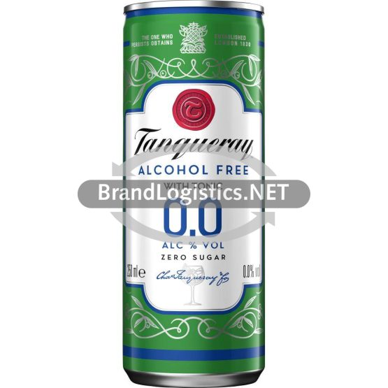Tanqueray Tonic 0,0 % 0,25 l