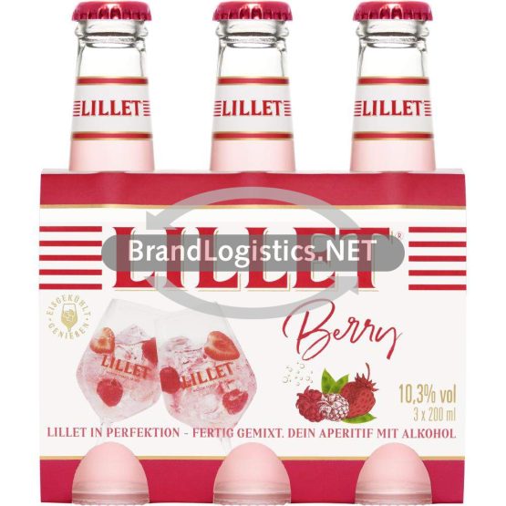 Lillet Berry 10,3% vol. 3x0,2 l