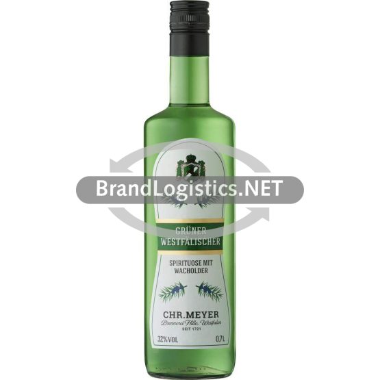 Hiller Wacholder grün 32% vol. 0,7 l